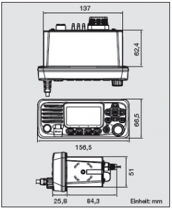 ICOM M330 Marine Radio Package for Tiger Intercom System