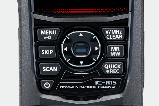 IC-R15 広帯域ハンディ受信機(2波同時受信対応) アイコム(ICOM)