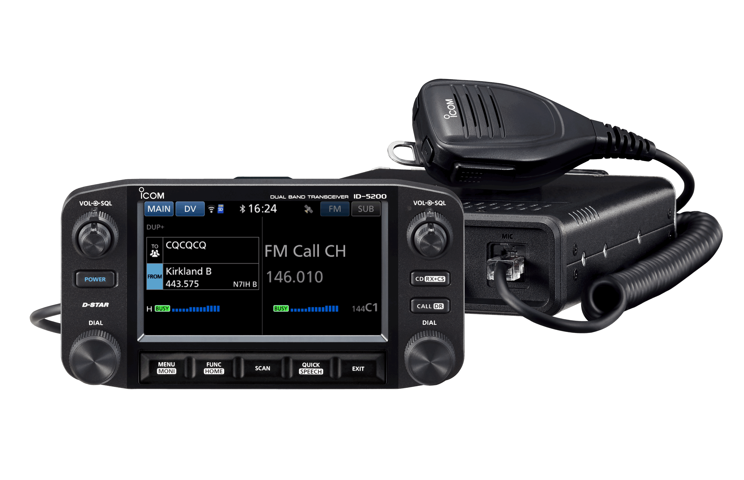 ID-5200A/E Expands Your Operating Possibilities with a Full Range of Advanced Features